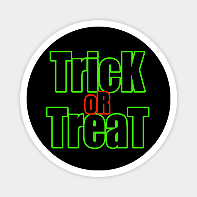 TRICK OR TREAT Magnet by Beta Volantis